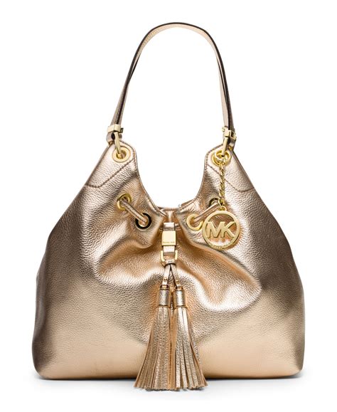 michael kors gold handbag uk|michael kors large gold tote.